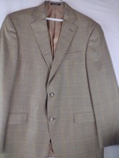 Vintage Hart Schaffner Marx suit Jacket Made In USA 44 R