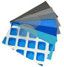 QUASAR -INTEX Kit riparazione toppe materasso gonfiabili piscina giochi in gomma