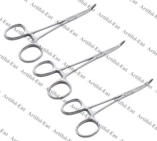 Mixter Dressing Forceps 15.5 cm 3 Pcs Set| Stainless Steel, Reusable #115910231