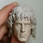 Blank 1/6 Scale Action Star Rambo Head Sculpt Unpainted Fit 12" Figure
