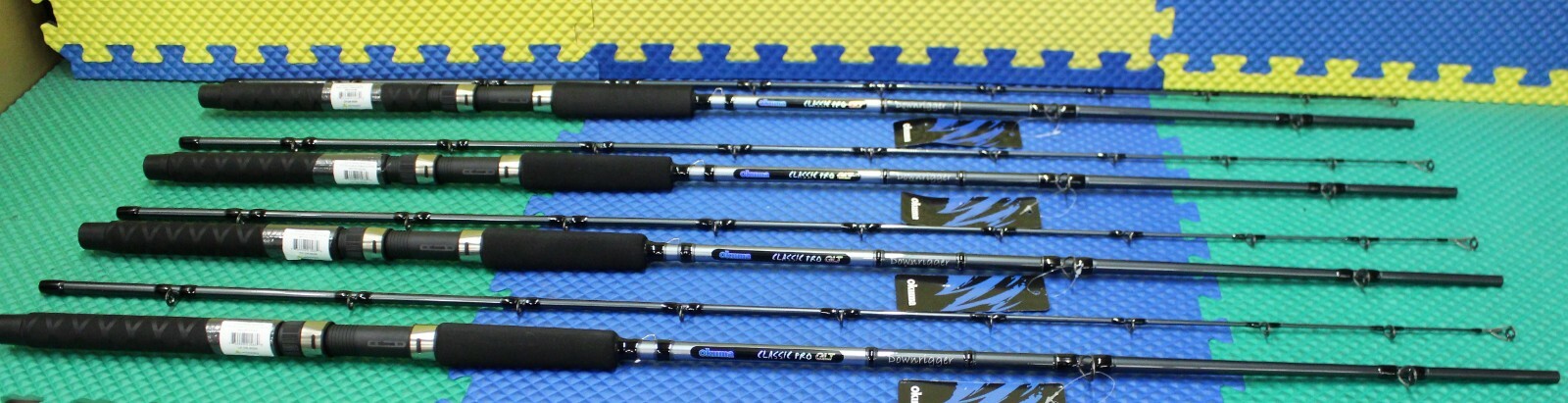 Okuma Classic Pro GLT Downrigger Rod CP-DR-802M 4-Pack