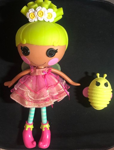 MGA Lalaloopsy Pix E. Flutters Doll & Firefly pet~ 13” Full Size Doll~ Very Cute