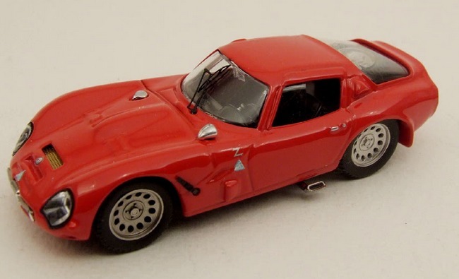 Alfa Romeo TZ2 Rouge Model Best : Voiture miniature 1/43 de prestige