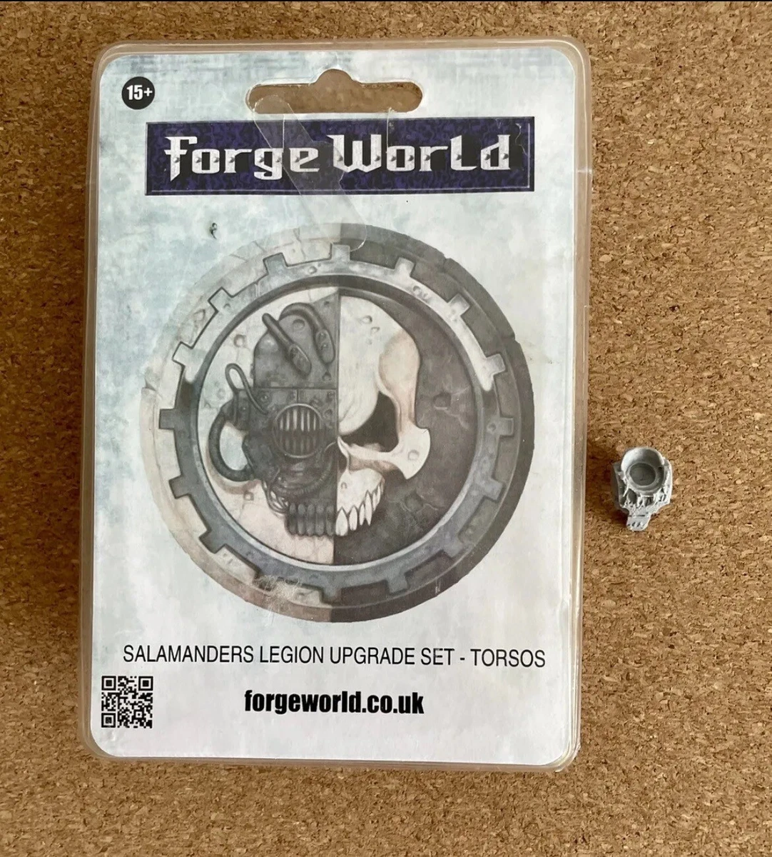 OOP Nib Forge World Salamanders Legion upgrade set New Space Marines +1 GW