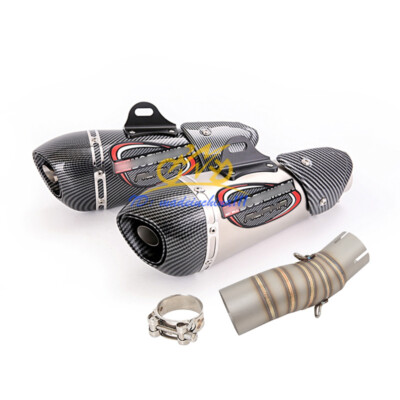 For CF-Moto 450SS 450SR 450NK 2022-2024 Exhaust Mid Link Pipe Muffler System