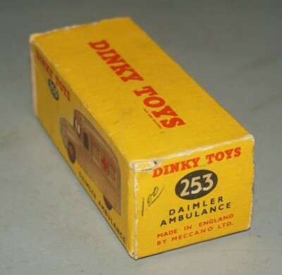 Dinky Toys 253 Daimler Ambulance avec boîte d'origine - Collection