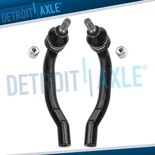 Front Left and Right Outer Tie Rods for 2018 2019 2020 2021 2022 Honda Accord