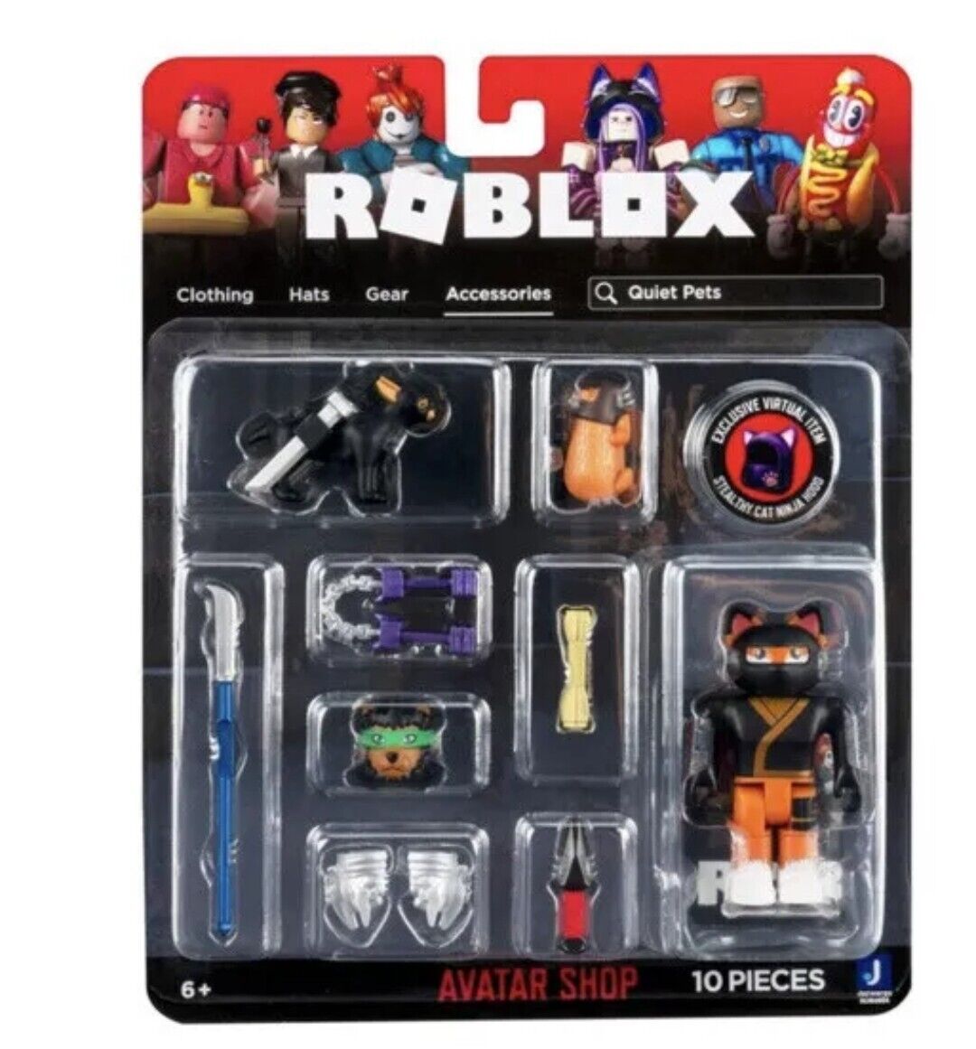 Roblox Avatar Shop Quiet Pets Action Figure 