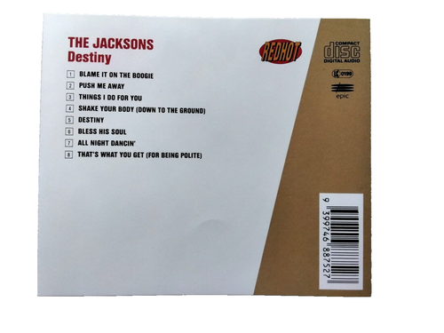 The Jacksons destiny pop soul CD Album 8 tracks. - Picture 2 of 4