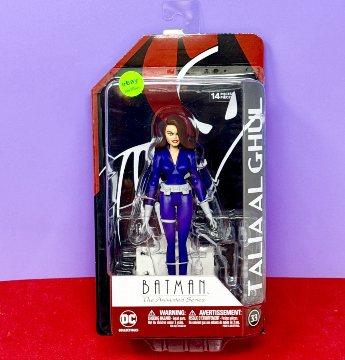 Figurine Talia Al Ghul – Batman The Animated Series #33 – DC Collectibles – 15cm