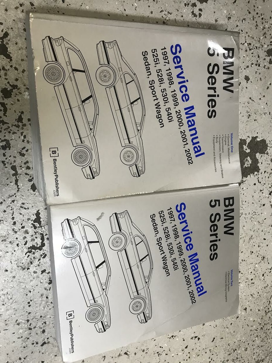 1997 1998 1999 2000 2001 2002 BMW 5 SERIES 525i 528i 530i 540i