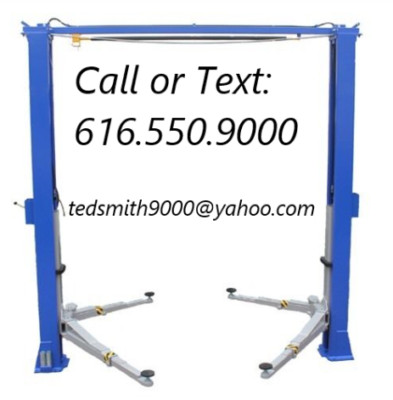 New Best Value Professional 11,000 LBS 2-Post Bisymmetric Auto Lift Direct Drive
