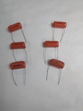  QTY 1 EACH - Sprague 16PS-S47 Orange Drop Capacitors 0.047 uF 1600 VDC 1.6 KV