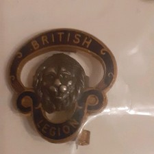 Royal British Legion Vintage Lapel Badge