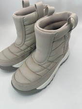 Columbia Snowtrot Mid Snow Boot, in beige. Size 3