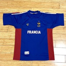 Evercool Soccer Jersey Francia France World Cup Fifa Vintage 2000s Football Med