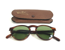 Vintage B L Ray-Ban Sunglasses W0931 WYA0 Gatsby Style 1 Tortoise w Green Lenses
