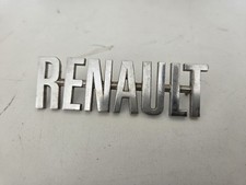Oldtimer Renault Auto Plakette - Chrom - 60er/70er Jahre 