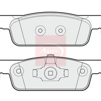 Apec BremsbeläGe Vorne FüR Renault Logan/Stepway Ii L8 2012 PAD1944
