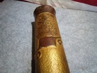 WW1  BRASS SHELL TRENCH ART VASE 11 INCH ARTILLERY ORDINANCE CANNON