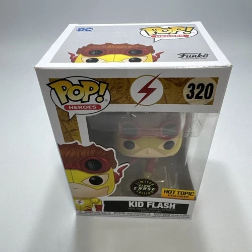 Funko Pop! Vinyl: DC Universe - Kid Flash (Chase) GITD Hot Topic Exclusive #320
