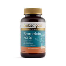 Best Price Herbs of Gold Bromelain Forte 60 Capsules