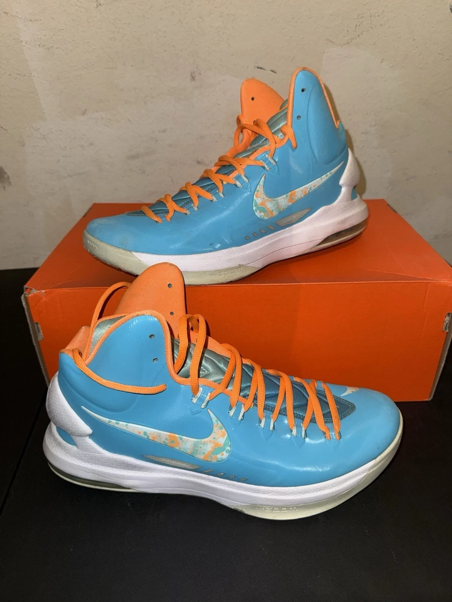 Size 7Y - Nike Basketball Shoes KD‎ 5 Easter 2013 Activewear Comfort Colorful Nike KD 5 Easter - 554988-402 | eBay main image 3