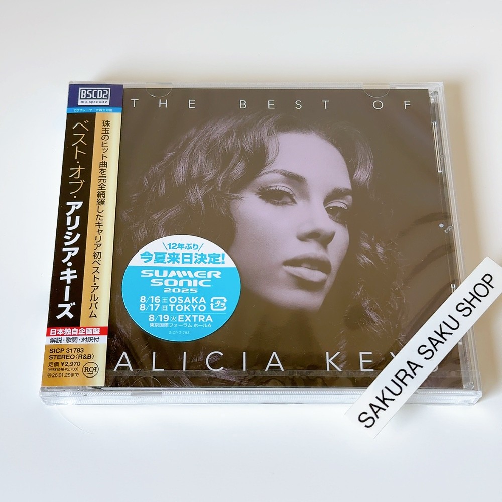 The Best Of Alicia Keys Blu-spec CD2 CD Japan exclusive edition