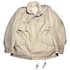 Vintage 60's M-65 Field Jacket Alpha Industries OG-107 Medium Vietnam Scoville