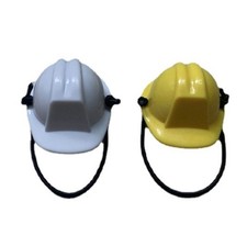 2Pcs Set Mini Pet Protective Gear for Construction Play and Costume Parties