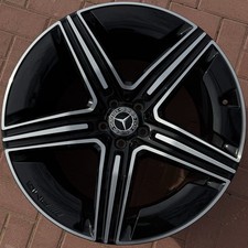 Mercedes GLE 21" Genuine AMG wheel Rim P/N- A1674014401 Rear