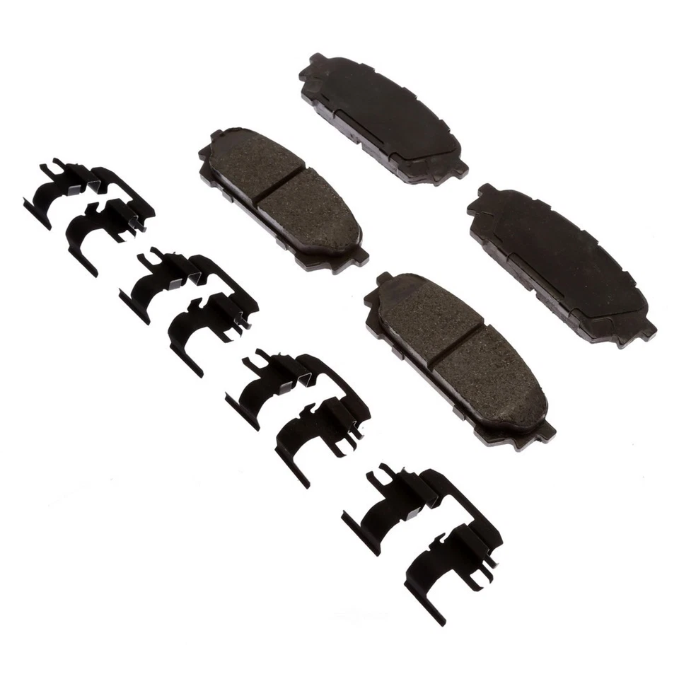 Pastillas de freno de disco ACDelco originales para Subaru Impreza 2004-2007 | traseras | cerámica Foto 3 de 4