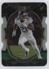 2022 Panini Select Concourse Black & Green Prizm Die-Cut Roger McCreary #40 16wc