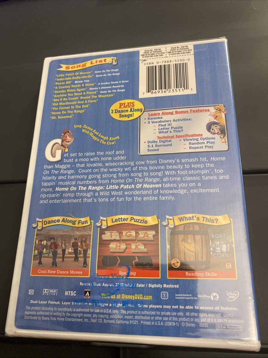 Sing-Along Songs: Home on the Range (DVD, 2004) for sale