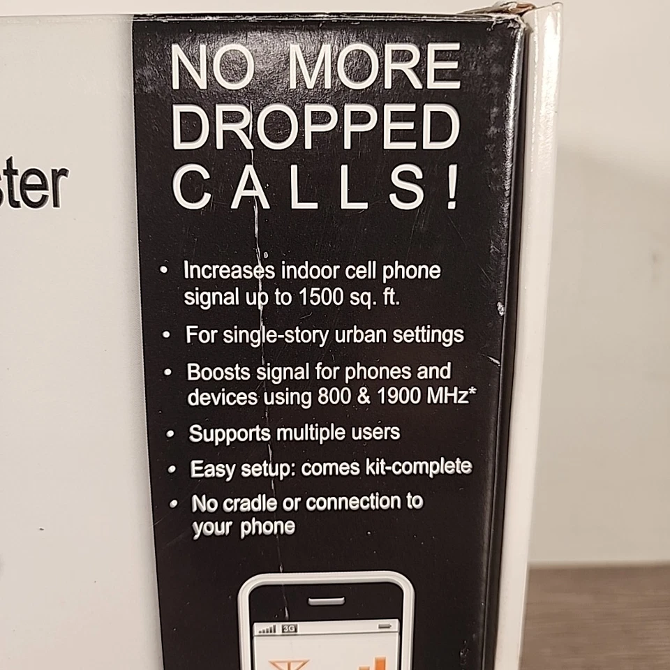 zBoost Cell Phone Signal Booster Metro YX540 Indoor Cell Zone 2010 - New In Box - Image 2 of 4