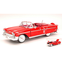 Chevrolet Impala 1958 Red 1:24 Motormax Auto Stradali -D- Neues Modell