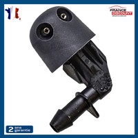 Partsline Gicleur Scheibenwischer Vorne FüR Renault Twingo I Schwarz 7700821295