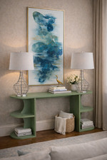 Safavieh Table Lamp Pair Silver Luxury RRP£250 Two Lamps Set