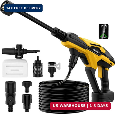 #ad Cordless Pressure Washer for Dewalt 18 20V Battery 800 PSI Portable Handheld... $99.36