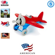 Airplane, Red/Blue - Pretend Play, Motor Skills, Kids Flying Toy Vehicle. No ...