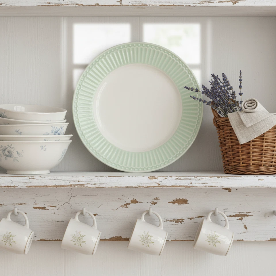 GreenGate Dessertteller Alice Hellgrün - Bild 2 von 4