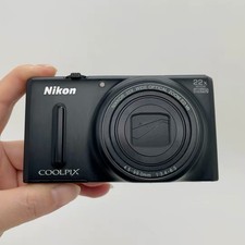 Nikon COOLPIX S9600 Digital Camera 16MP 22x Optical Zoom Built-in Wi-Fi Black