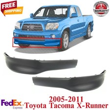 Front Lower Valance Spoiler Pair Primed For 2005-2011 Toyota Tacoma X-runner