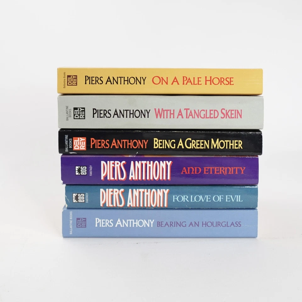 Piers Anthony Incarnations of Immortality Lot of 6 Books Fantasy Series PB - Image 3 of 4