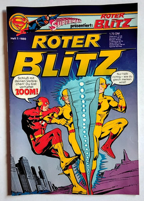 ROTER BLITZ The Flash   Nr.  7 / 1980   Ehapa Verlag   DC Comics   Zust. 0-1
