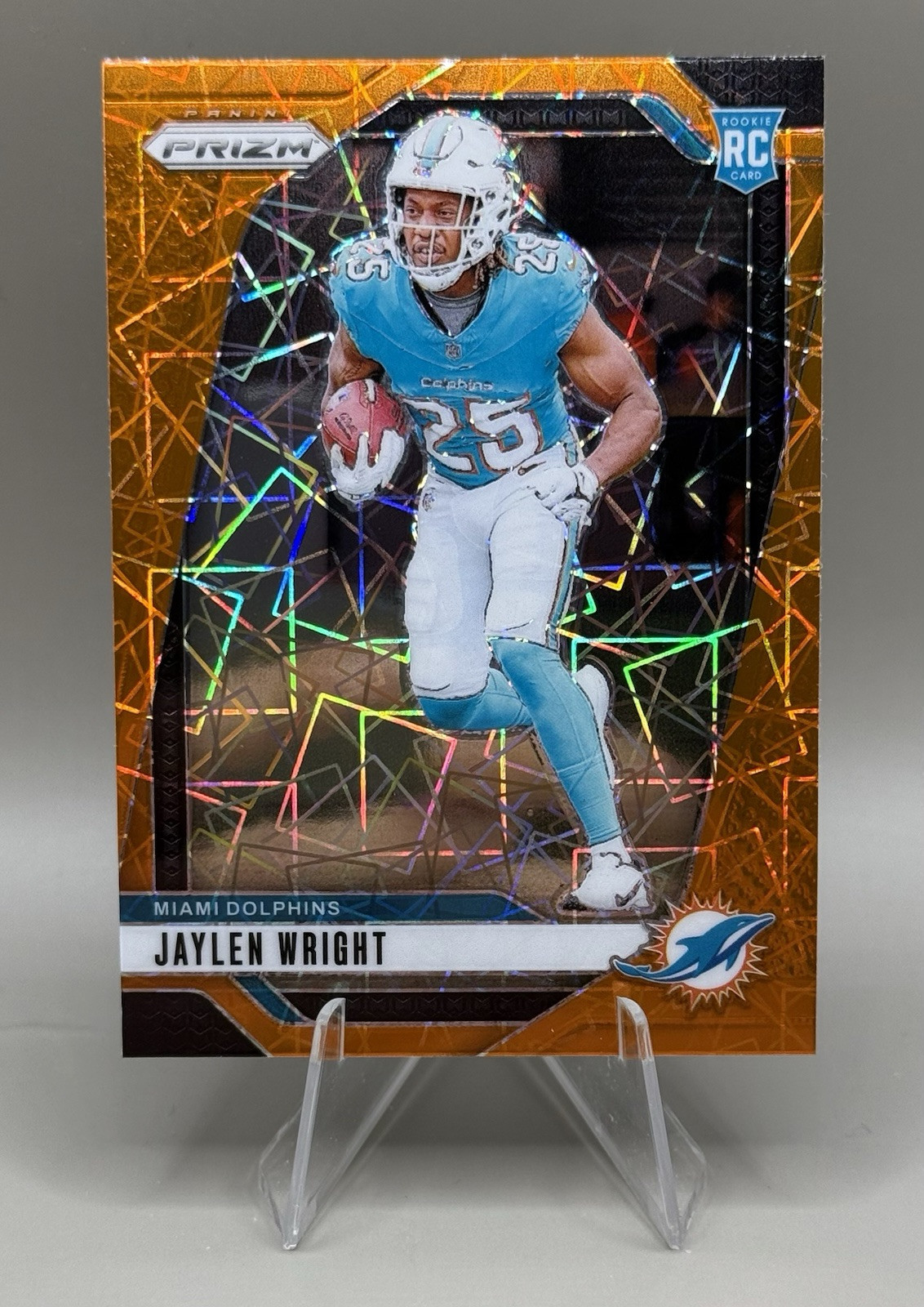 2024 Panini Prizm - Rookies Lazer Prizm #348 Jaylen Wright (RC)