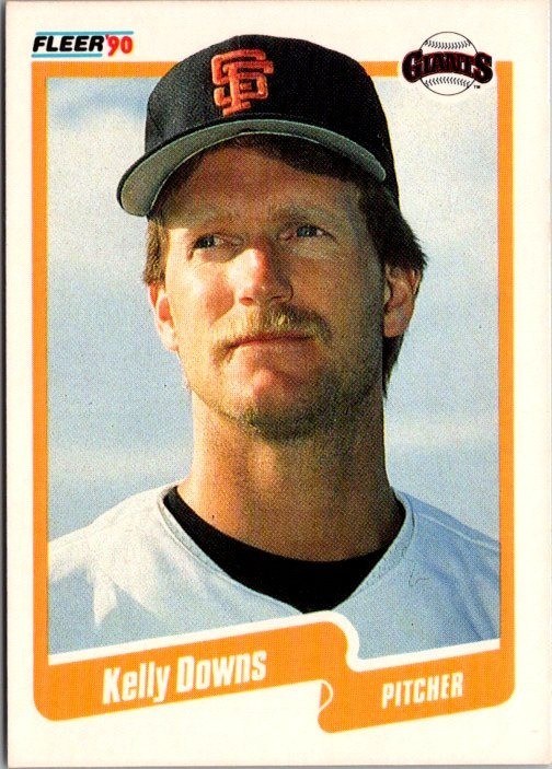 1990 Fleer Canadian #55 Kelly Downs