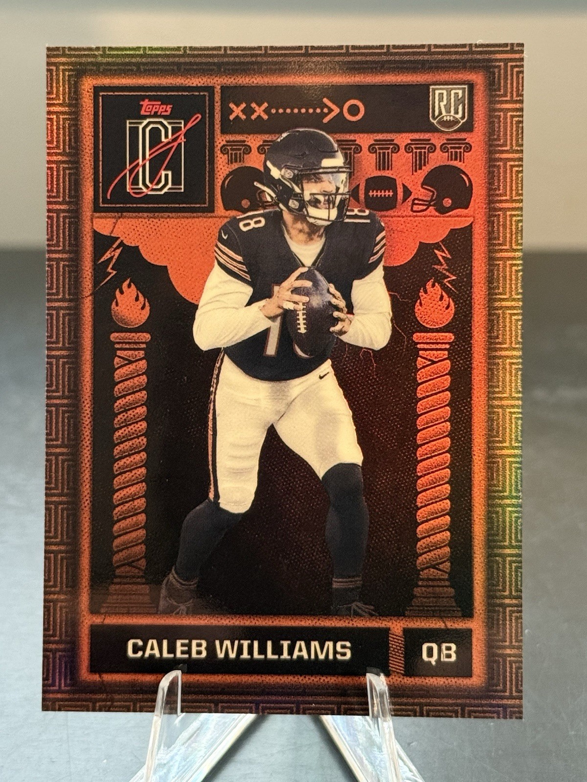2024 Topps Signature Class, Caleb Williams, RC SSP Case Hit, Odyssey, Bears