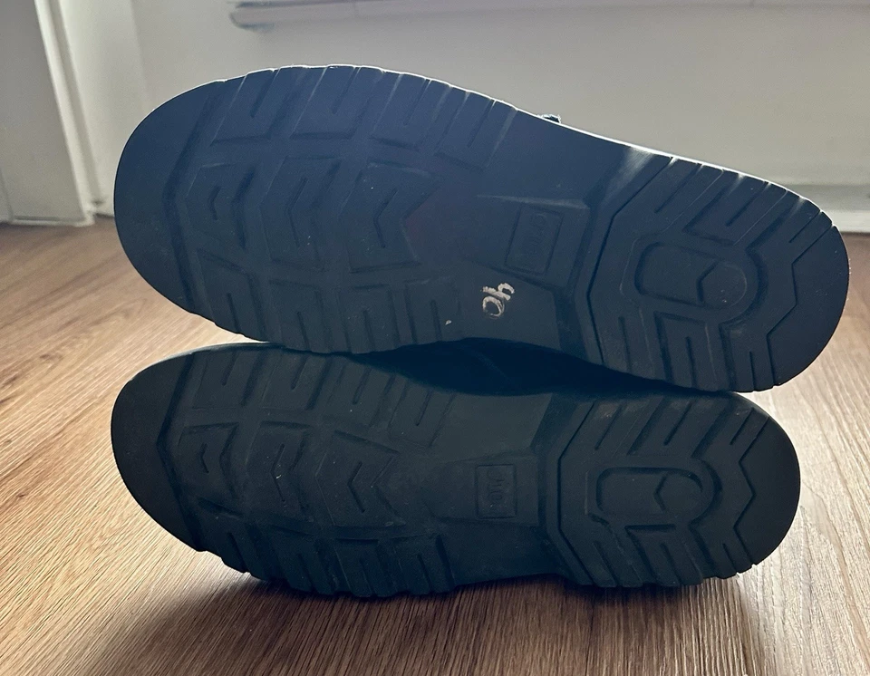 Polo Ralph Lauren Niños Botas Azul Marino Ranger Alto II Talla 5.5 Logo Oso Gamuza Foto 4 de 4