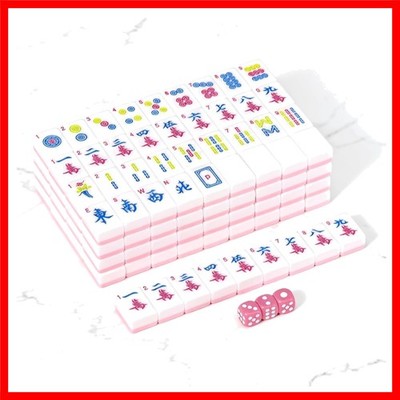 American Mahjong | 166  1.2-inch Ivory White Tiles | Complete Mahjong Game Se...